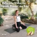 Kapok Zafukissen gro�, Deluxe (Schwarz/Blau/Elefanten Seide)