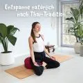 Kapok Zafukissen gro�, Basic (Rot Uni)