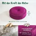 Kapok Zafukissen gro�, Basic (Dunkelrosa Uni)