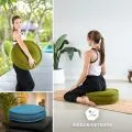 Kapok Zafukissen gro�, Basic (Gr�n Uni)