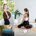 Kapok Zafukissen gro�, Basic (Braun Uni)