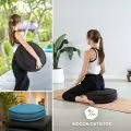 Kapok Zafukissen gro�, Basic (Schwarz Uni)