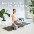 Kapok Zafukissen Stern klein (Blau/Elefanten)
