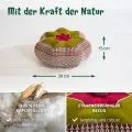 Kapok Zafukissen Stern klein (Rot/Gr�n)