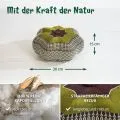 Kapok Zafukissen Stern klein (Braun/Gr�n)