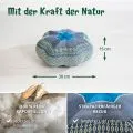 Kapok Zafukissen Stern klein (Hellblau)
