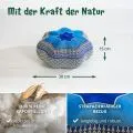 Kapok Zafukissen Stern klein (Blau)