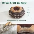 Kapok Zafukissen Stern gro� (Braun/Elefanten)