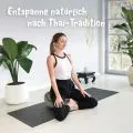 Kapok Zafukissen Stern gro� (Braun/Gr�n)