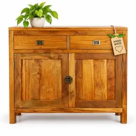 Java Teakholz-Kommode, im rustikalem Design,  Nr.313