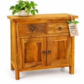 Java Teakholz-Kommode, im rustikalem Design,  Nr.350