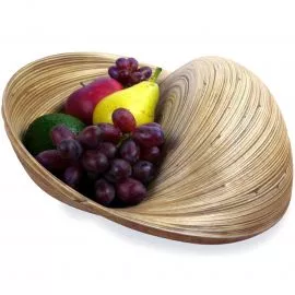 Bambus  Obstschale, Dekoschale  (rund)