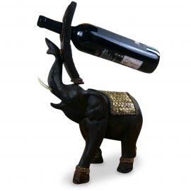 Weinflaschenhalter starker Elefant