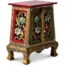 Kleines, Blumenschrnkchen im Glasmosaikstyle,  Nr.82