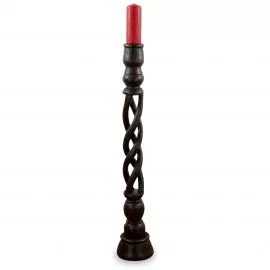 Kerzenstnder gedreht aus Bali, gro