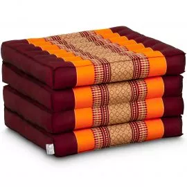 Kapok Klappmatratze, 50 cm breit (Orange)