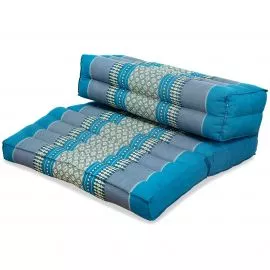 Kapok Sttzkissen faltbar (Hellblau)