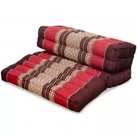 Kapok Sttzkissen faltbar (Rubinrot)