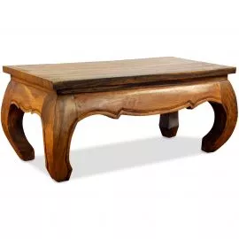 Asiatischer Opiumtisch, 80 x 40 cm (Hellbraun)