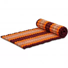 Kapok Rollmatte, 75 cm breit (Orange)