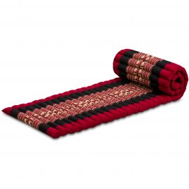 Kapok Rollmatte, 50 cm breit (Rot/Elefanten)