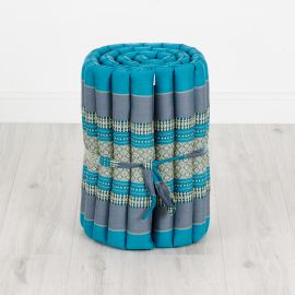 Kapok Rollmatte, 50 cm breit (Hellblau)