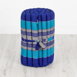 Kapok Rollmatte, Thaimatte,  Gr.S,  blau