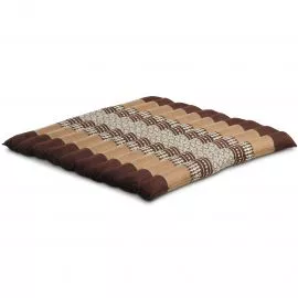 Kapok Steppkissen 50 cm (Braun)