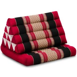 Kapok Thaikissen 1 Auflage (Rot/Schwarz)