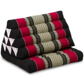 Kapok Thaikissen 1 Auflage (Schwarz/Rot)