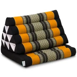 Kapok Thaikissen 1 Auflage (Schwarz/Orange)