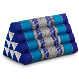 Kapok Dreieckskissen, Classic (Blau)