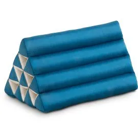 Kapok Dreieckskissen, Basic (Hellblau Uni)