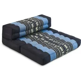 Kapok St�tzkissen faltbar (Blau/Elefanten)