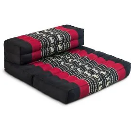 Kapok St�tzkissen faltbar (Schwarz/Elefanten)
