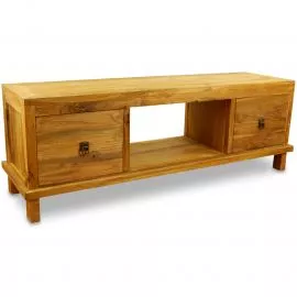 Java Teakholz-Sideboard mit 2 Schubladen im rustikalen Design,  Nr.352