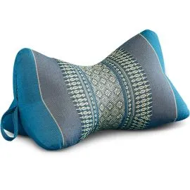 Kapok Knochenkissen (Hellblau)