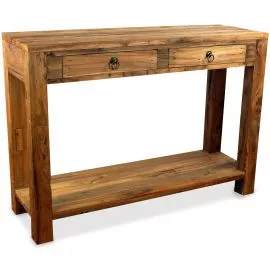 Java Teakholz-Anrichte mit Ablage aus recyceltem Teakholz,  Nr.363
