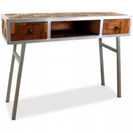 Java, Metall trifft Teak, Anrichte/Konsolentisch,  Nr.375