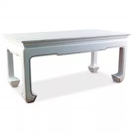 Chinesischer Tisch, Couchtisch, wei, Nr.606