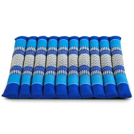 Kapok Steppkissen 50 cm (Blau)