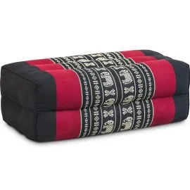 Kapok St�tzkissen, Classic (Schwarz/Elefanten)