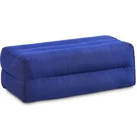 Kapok St�tzkissen, Basic (Blau Uni)