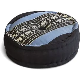 Kapok Zafukissen gro�, Classic (Blau/Elefanten)
