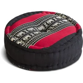 Kapok Zafukissen gro�, Classic (Schwarz/Elefanten)