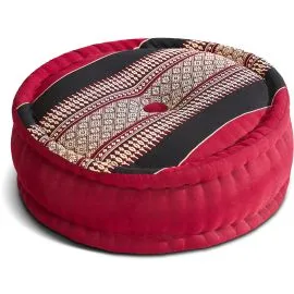 Kapok Zafukissen gro�, Classic (Rot/Schwarz)
