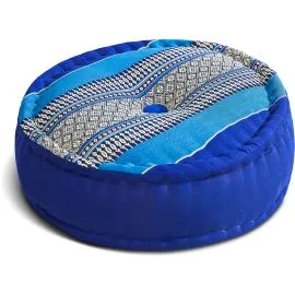 Kapok Zafukissen gro�, Classic (Blau)