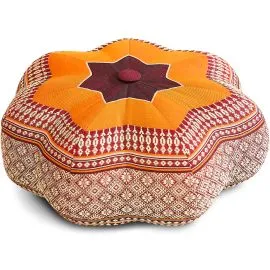 Kapok Zafukissen Stern klein (Orange)