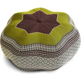 Kapok Zafukissen Stern gro� (Braun/Gr�n)